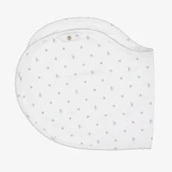 White Supima Cotton Silver Moon Muslin (60cm)