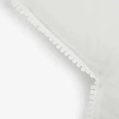 White Velvet Star Decorative Pillow (57cm)