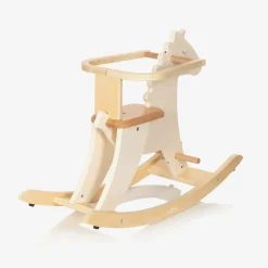 White Wooden Rocking Horse (77cm)