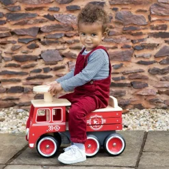 Wooden Fire Engine Toy (50cm)