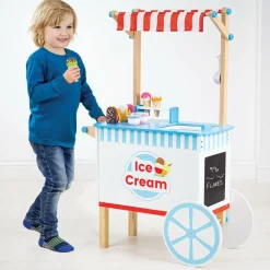 Wooden Ice Cream Cart Play Set (100cm)