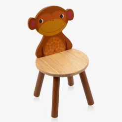 Wooden Monkey Chair (52cm)