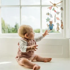 Wooden Peter Rabbit Mobile (50cm)