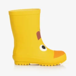 Yellow Chicken Rain Boots