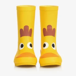 Yellow Chicken Rain Boots