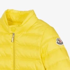Yellow Down Padded Acorus Puffer Jacket