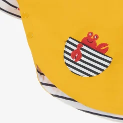 Yellow Hooded Rain Cape