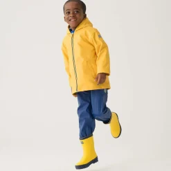 Yellow Hooded Raincoat