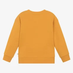 Yellow Organic Cotton Tiger Sweatshirt