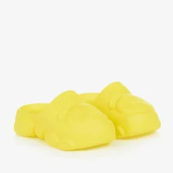 Yellow Teddy Bear Clogs