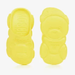 Yellow Teddy Bear Clogs
